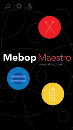 Mebop Maestro Lite: Music, Bubbles & Shapes for your Baby or Toddler iPhone image 1