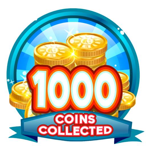 1000 Coins Collected