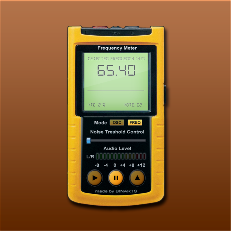 Frequency Meter PRO - Professional tool, Scans frequency from your speaker in REAL TIME, Tune your guitar, piano or scan your voice