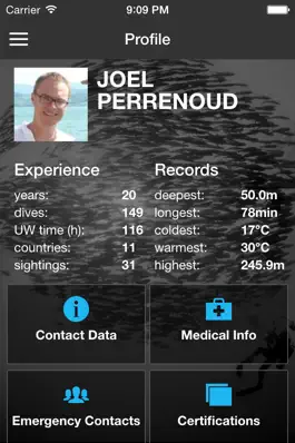 Game screenshot Diviac - Scuba diving logbook mod apk