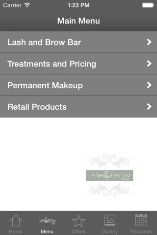 Lash and brow bar screenshot 4