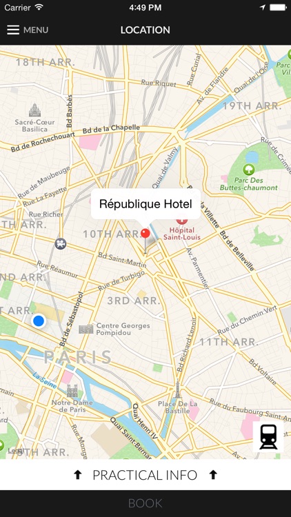 Republique Hotel Paris screenshot-4
