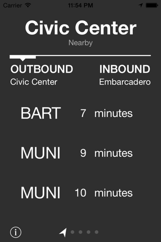 BART or MUNI screenshot 2