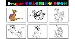 Game screenshot Fantasy Dragon Coloring Book for Children mod apk