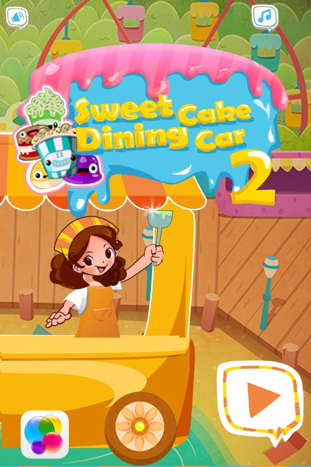 Sweet Cake Dining Car 2 Free - Girl cooking matching blast puzzle game screenshot 2