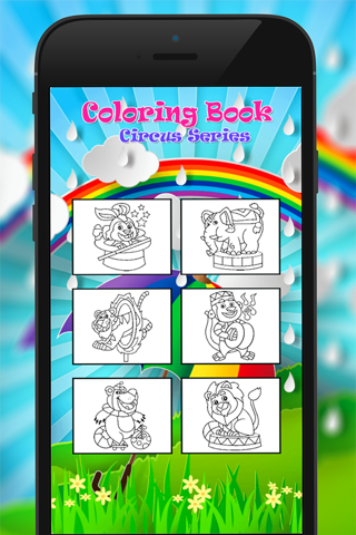 Circus Coloring Book for Kid Games screenshot 3