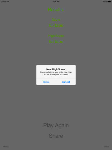 Finger Speed! iPad screenshot 4 - Games app
