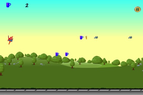 Plane Buzz Rush - Aerial Collecting Game for Kids Paid screenshot 2