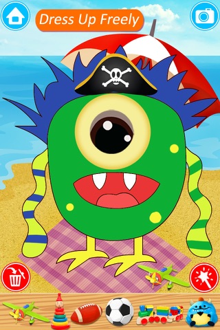 Paint & Dress up your animals- drawing, coloring and dress up game for kids screenshot 3