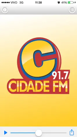 Game screenshot RADIO CIDADE 91.7 FM mod apk