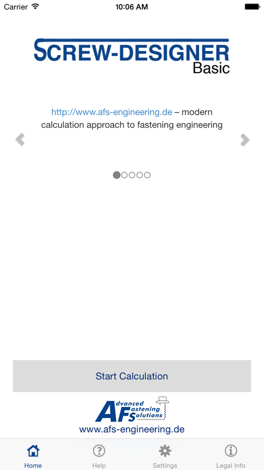 #1. Screw-Designer Basic (iOS) By: AFS Advanced Fastening Solutions GmbH