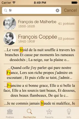 Game screenshot Poésie Français hack