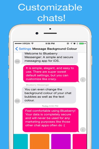 Blueberry Messenger screenshot 4