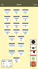 Hockey Statistics screenshot