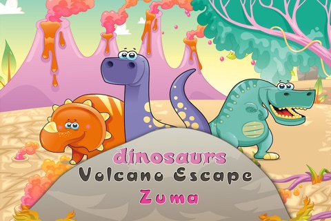 dinosaurs Volcano Escape screenshot 3