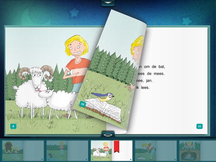 lezen maar! pas op, een beer!