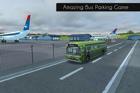 City Airport 3D Bus Parking screenshot 2