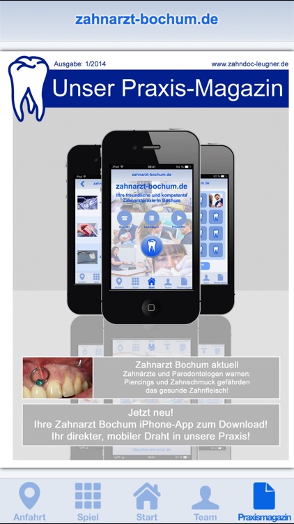 zahnarzt-bochum.de screenshot-3