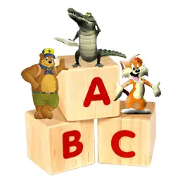 Animal alphabet for kids, Learn Alphabets with animal sounds and pictures for preschoolers and toddlers app icon