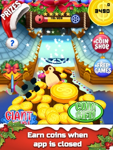 Christmas Coin Pusher Dozer Dropper 3D Pro for iPad screenshot 4