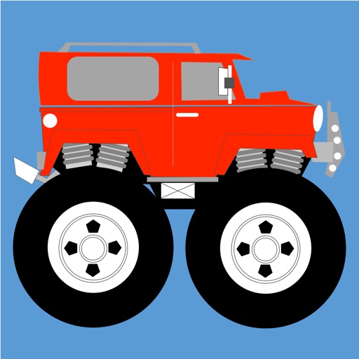 Monster Truck Ultimate Jump : Smash Cars and Jump over Pits iOS App