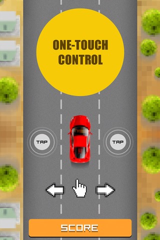 Pixel Traffic - best one tap 8 bit style gameのおすすめ画像1