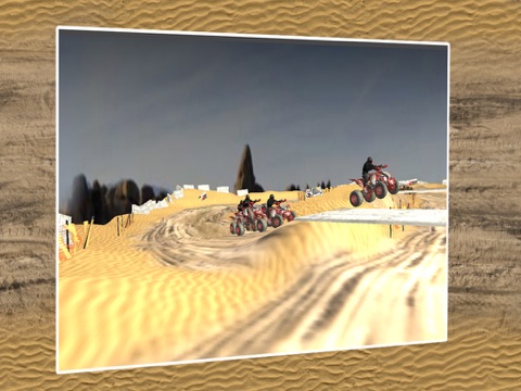 Screenshot #6 pour Quad Bike Race - Desert Offroad