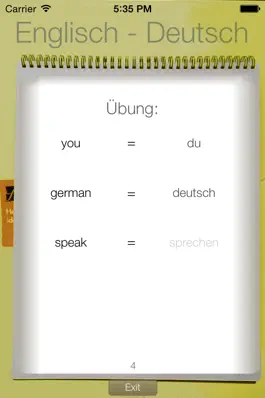 Game screenshot Vocabulary Trainer: German - English apk