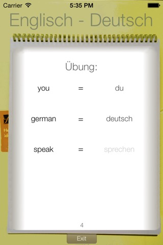 Vocabulary Trainer: German - Englishのおすすめ画像2