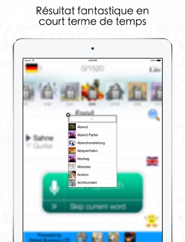 Screenshot #5 pour Speak Easy - une App exclusive pour la formation linguistique.