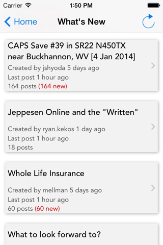 COPA Mobile Forum Reader screenshot 2