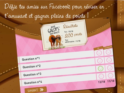 Révise tes Galops® en t'amusant avec Quiz Galops® 3 & 4 screenshot 3