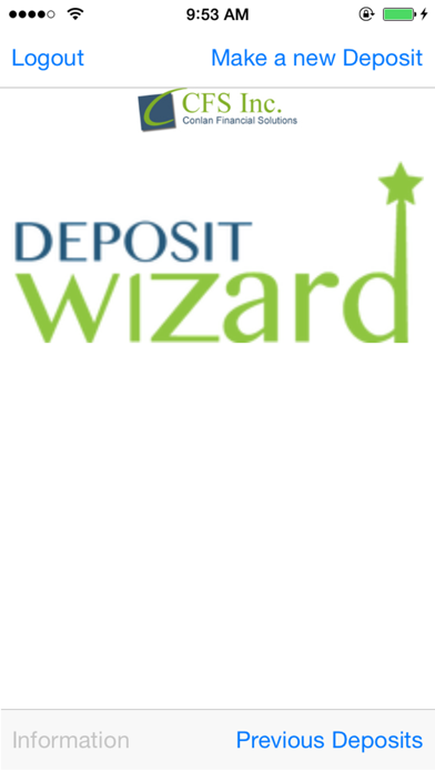 Screenshot #1 pour CFS Deposit