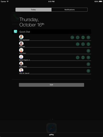 Screenshot #5 pour Quick Dial Widget