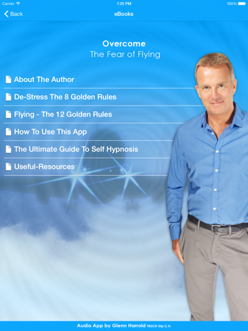Overcome The Fear of Flying by Glenn Harrold iPad screenshot 4 - Travel app