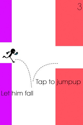 Stick Man Jump - Free Addictive Game screenshot 2