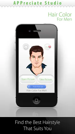 Game screenshot Hair Color For Men – Real Hairstyles mod apk