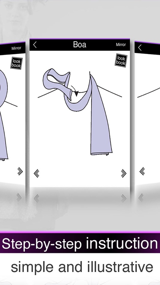 #3. Fashion & Style guide how to wear a scarf in a new way (iOS) 由: Damir Nigomedyanov