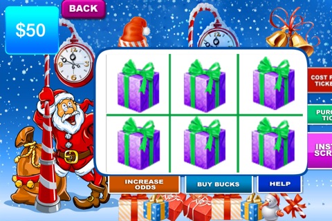 Christmas Lotto Scratch - Santa background and fun themes to play screenshot 3