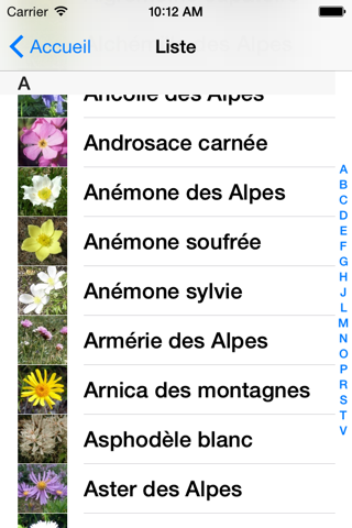 Mountain Flowers Guide (Alps) screenshot 3