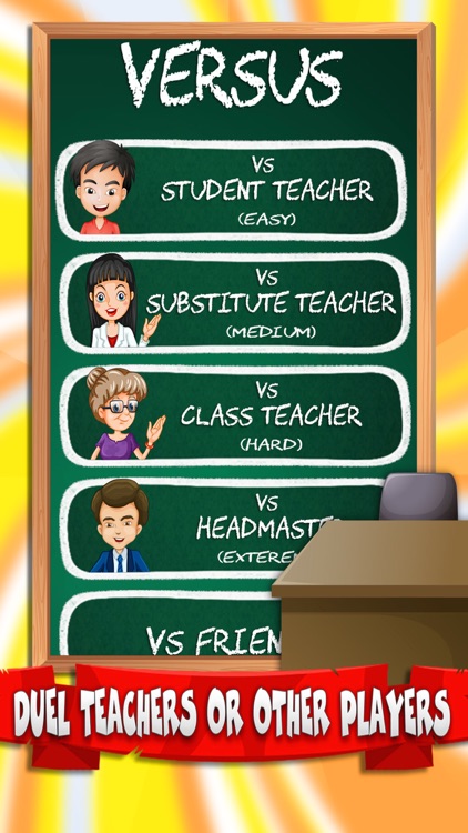 Classroom Battle: Students vs Teachers Showdown! screenshot-3