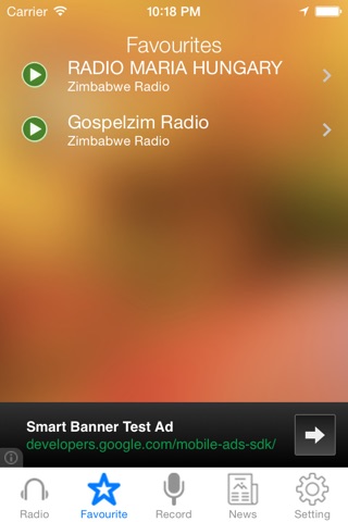 Zimbabwe Radio News Music Recorder screenshot 3