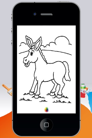 Coloring Book Farm Animals screenshot 3