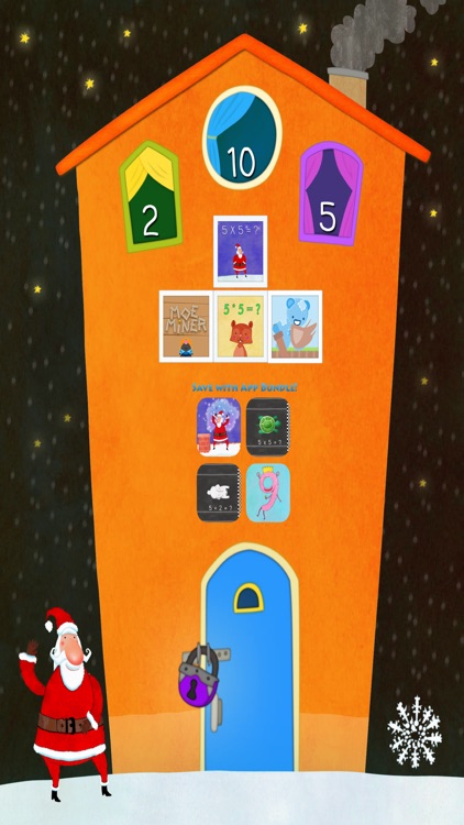 Learn times tables with Santa Claus : Lite Version.