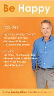 be happy - hypnosis audio by glenn harrold iphone screenshot 1