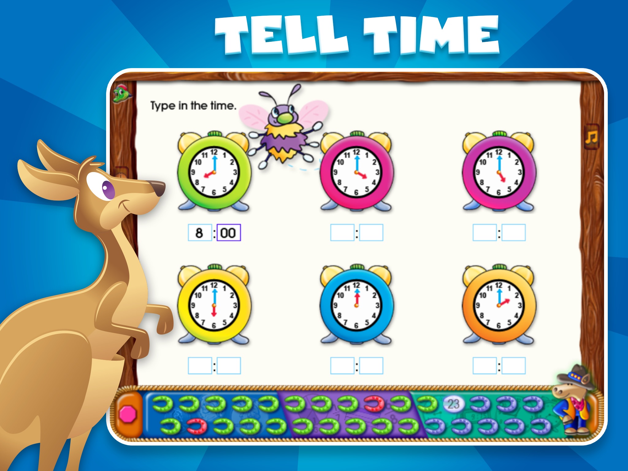 Time, Money & Fractions On-Track screenshot 4