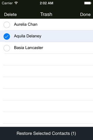 Contact Cleaner - Delete/Restore contacts and Manage your contacts efficiently screenshot 4