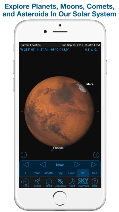 SkySafari 4 Plus: Map the Universe!  Discover Sun, Moon, Mars, Stars, Planets, and Satellites with your telescope and NASA space missions!のおすすめ画像5