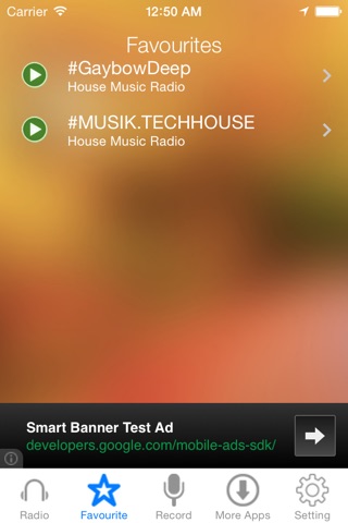 House Music Radio Recorder screenshot 3