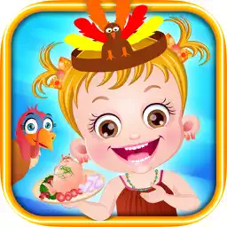 Baby Hazel Thanksgiving fun app icon